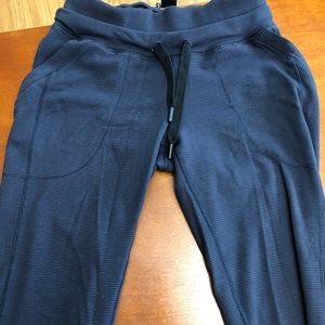 Lululemon fitted joggers, gently used